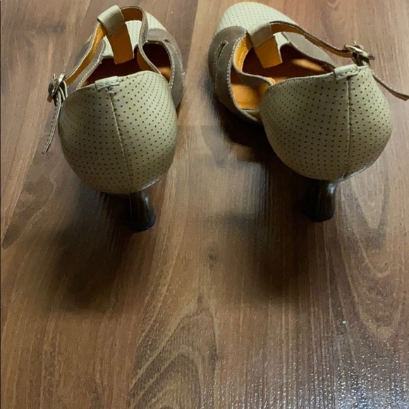 Jeffrey Campbell Leather Retro T Strap Shoes - Picture 6 of 16